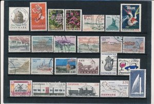 D397004 Denmark Nice selection of VFU Used stamps