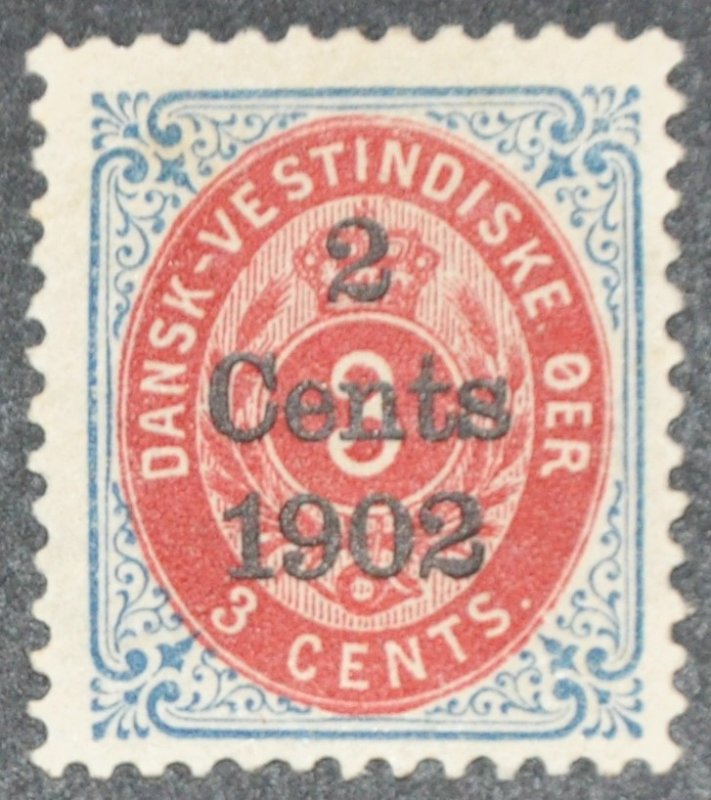 DYNAMITE Stamps: Danish West Indies Scott #27 – MINT