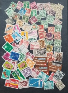 SWITZERLAND Stamp Lot Collection Used T5921