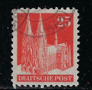 Germany AM Post Scott # 648, used