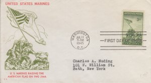 1945 Iwo Jima  (Scott 929)FS TA FDC