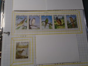 Cuba  #  1982-87  used   Birds