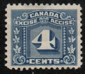 Canada Revenue Excise Tax FX65 Mint hinged