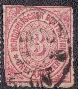 North German Confederation - 9 1868 Used