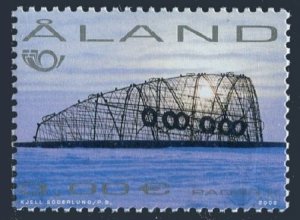 Finland-Aland 205, MNH. Radar II, Sculpture by Stefan Lindfors, 2002.