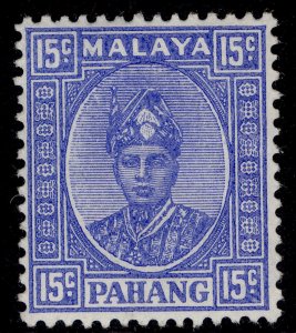 MALAYSIA - Pahang GV SG39, 15c ultramarine, M MINT. Cat £55.