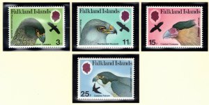 FALKLAND ISLANDS 1980 Birds of Prey; Scott 306-09, SG 384-87; MNH