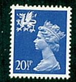 Wales - #WMMH39 Machin Queen Elizabeth II - MNH