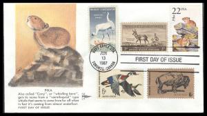 #2319 Pika Wildlife Combo Gillcraft FDC