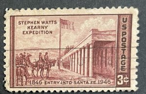 US #944 Used F/VF - 3c Stephen Watts Kearny Expedition 1946 [B23.8.2]