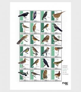 St. Eustasius - Postfris/MNH - Sheet Birds 2022