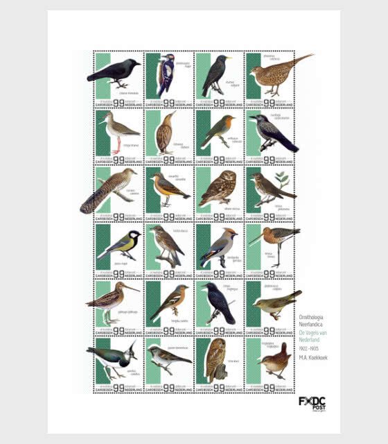 St. Eustasius - Postfris/MNH - Sheet Birds 2022