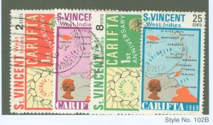 St. Vincent #272-275 Used Single (Complete Set)