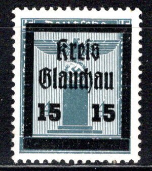 DDR local issue Glauchau Mi # 22, mint hr