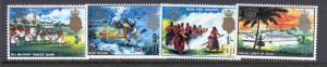 FIJI MNH 229-232 ISLAND SCENES