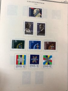 LIECHTENSTEIN – MINT COLLECTION 2nd HALF OF THE 20th CENTURY – 424449