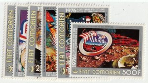 Comoros      206 - 211       MNH OG