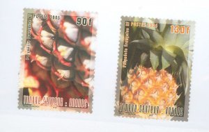 French Polynesia #904-905 Mint (NH) Single (Complete Set) (Flora)