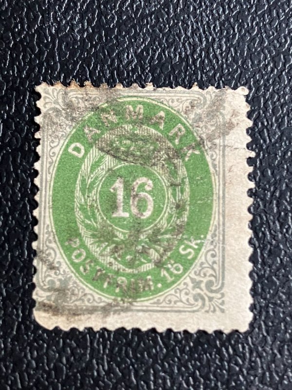 Denmark Scott 20 Used