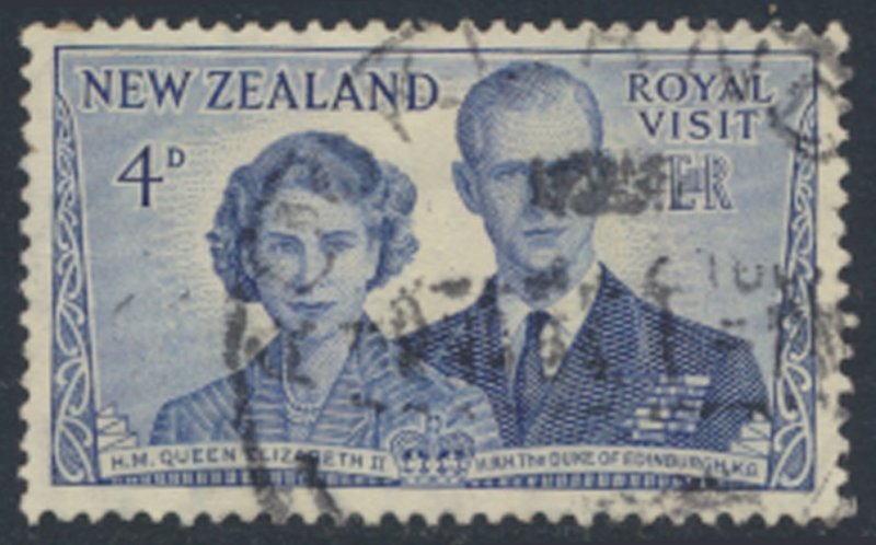 New Zealand SG 722 SC# 287   Used Royal Visit  1953  see details & scans    