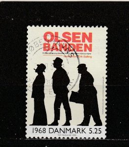 Denmark  Scott#  1183  Used  (2000 Poster for the Olsen Gang)