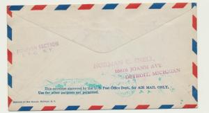 GERMANY-LAKEHURST 1930 GRAF ZEPPELIN COVER, 2+4M SUD AMERICA Si#57N (SEE BELOW)