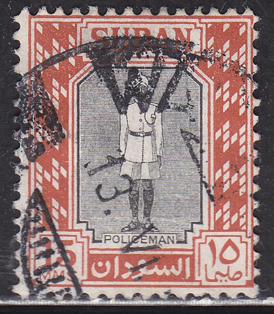 Sudan 104 Policeman 1951