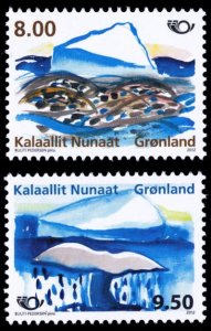Greenland 2012 Scott #614-615 Mint Never Hinged