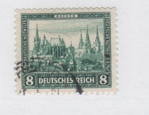GERMANY 1930 #B33a 8+4 pf used VF aachen
