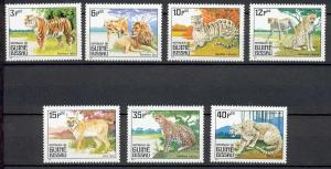 Guinea-Bissau - Mi. 779-85 (Tigers) - MNH - E472