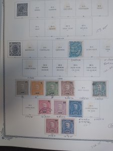 collection on pages Portuguese Guinea NH: CV $359