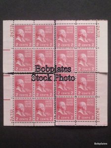 BOBPLATES #806 Adams Eye Matched Set Plate Blocks F-VF NH~See Details for #s