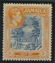 Jamaica SG 132b perf 13   Mint light Hinged  SC# 127     see details