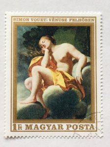 Hungary – 1969 – Single “Art/Nude” Stamp – SC# 1977 – CTO
