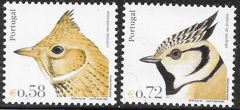 Portugal 2621-2628 MNH -  Birds of Portugal