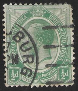 South Africa #2 1/2p George V