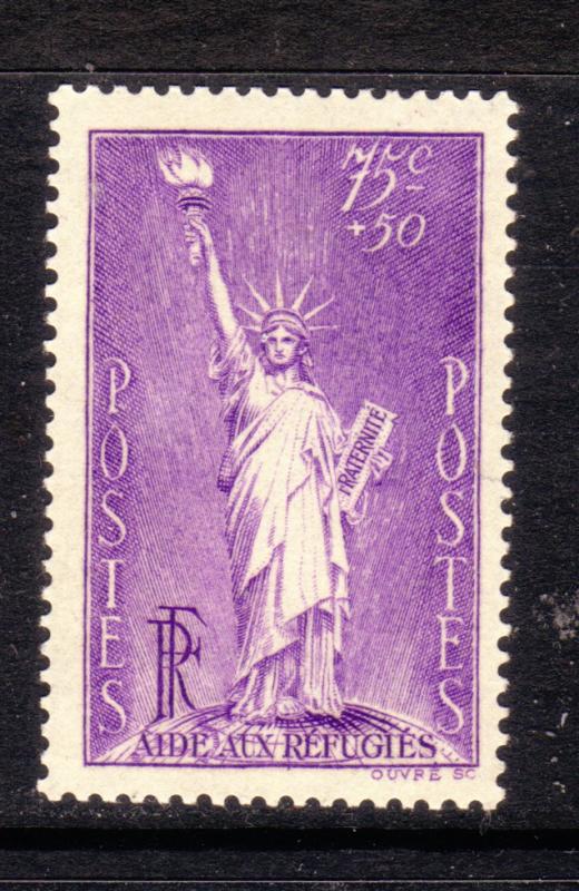 France Sc#B45 MLH fresh stamp Statue of Liberty cat$13