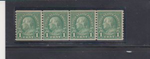 US Scott #597 Joint Line strip of 4 MNH Fine - Very Fine CV $6.00