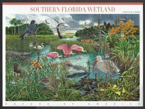 U.S.#4099 FLORIDA WETLAND MINT, VF, NH   FULL SHEET @ FACE VALUE!