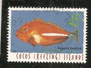 Cocos Islands   Scott   407   Fish      Used