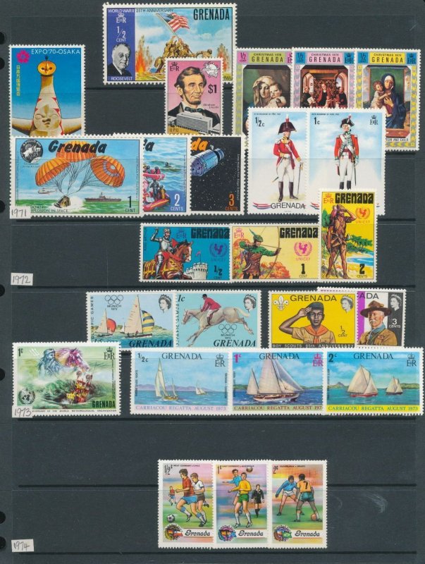 Grenada Grenadines QV/QE M&U Collection(Apx 200) HP83