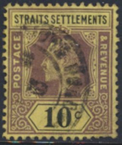 Straits Settlements    SC# 116 Used spacefiller   see details & scans