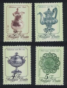 Hungary Metal Work 4v 1988 MNH SG#3882-3885