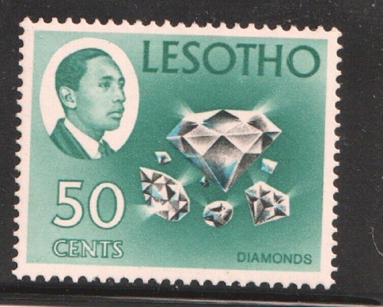 1967    LESOTHO  -  SG: 157 - DIAMONDS  -  UNMOUNTED MINT