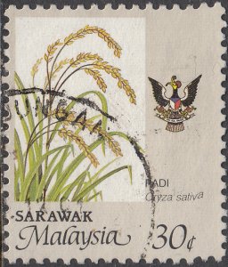 Malaysia - Sarawak #268  Used