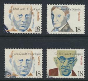 Australia SG 637 - 640 Used PO cancel  