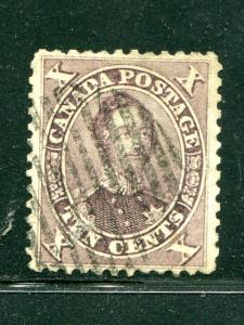 Canada #17b Used almost XF  full margins - rare