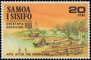 1978 Samoa #325-328, Complete Set(4), Never Hinged