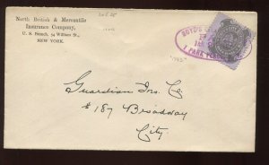 20L35 Boyd's City Dispatch Used on Local Cover with Nice Cancel  LV4454