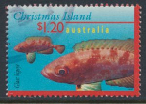 Christmas Island Australia SG 420  Used  SC# 387   Bugeye Snapper 1997 - see ...